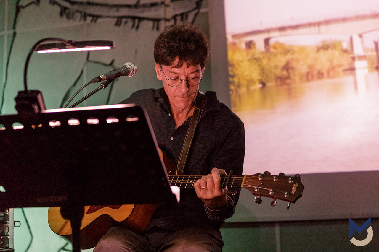 Massimo Zamboni sul palco al Ribalta, 14 ottobre 2018