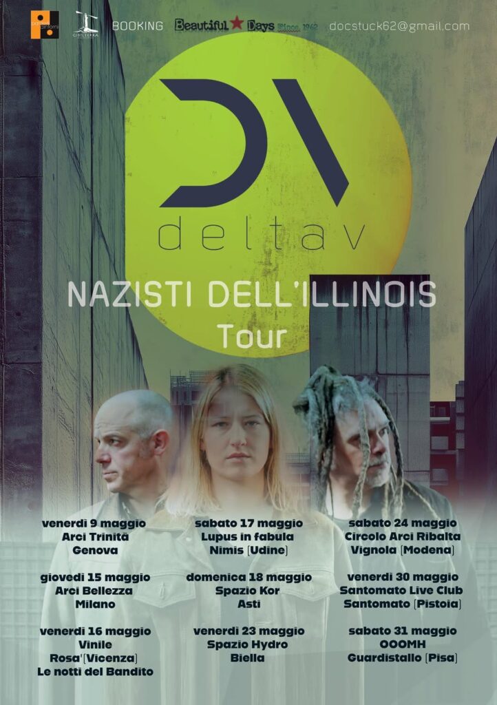 Le date del tour "Nazisti dell'Illinois", ormai imminente.